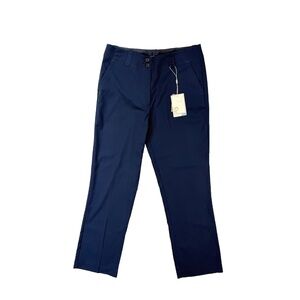 Nike Golf Women Size 6 Blue Straight Pants Dri-Fit UV Stretch 256859-410 NWT $80